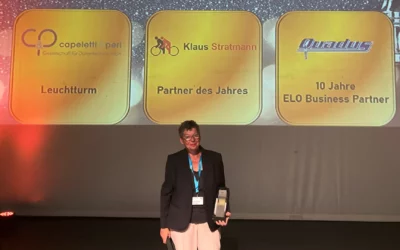 Klaus Stratmann GmbH ist ELO Partner des Jahres 2023 in der Vertriebsregion Nord